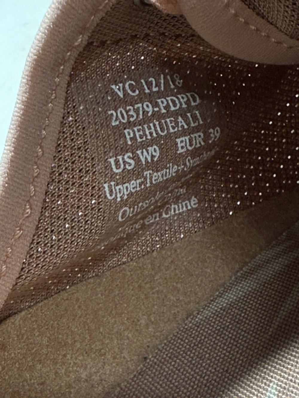 9Women OluKai Blush Suede Slip-On with Knit Trim - Picture 4 of 4